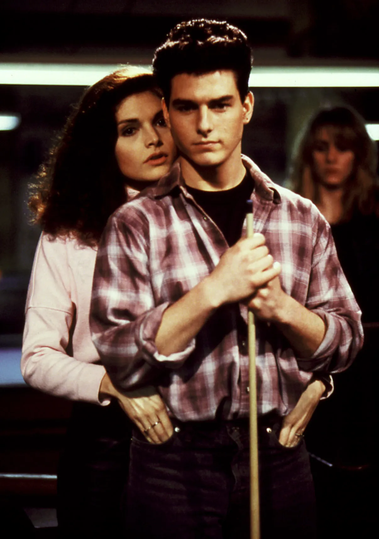 Mary Elizabeth Mastrantonio and Tom Cruise.