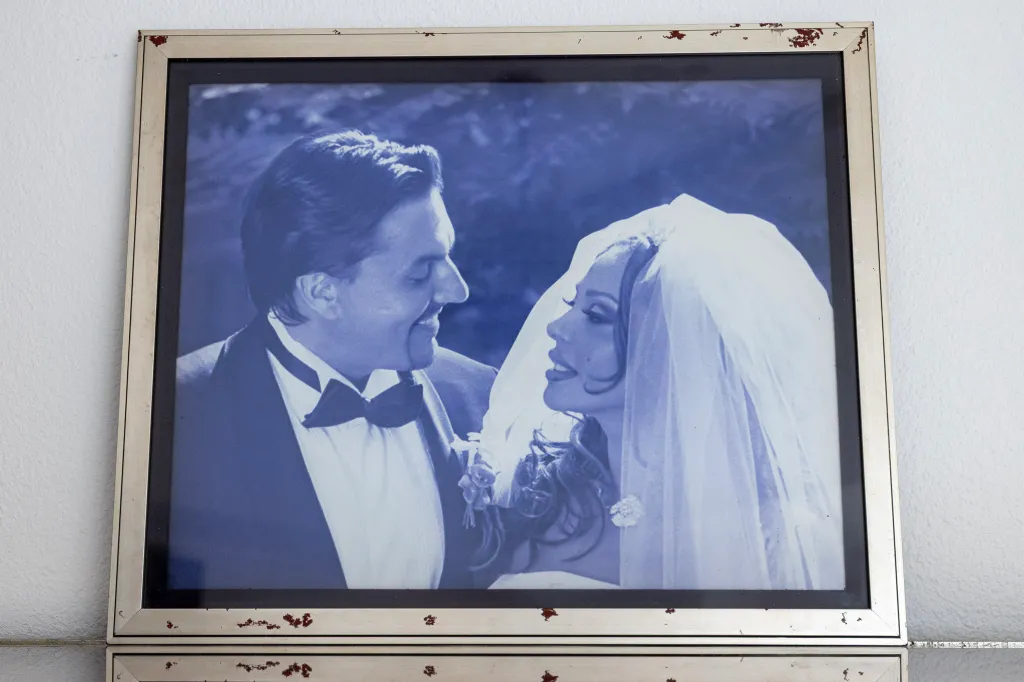 Wedding photo of Frank Santangelo and Cindaya Santangelo.