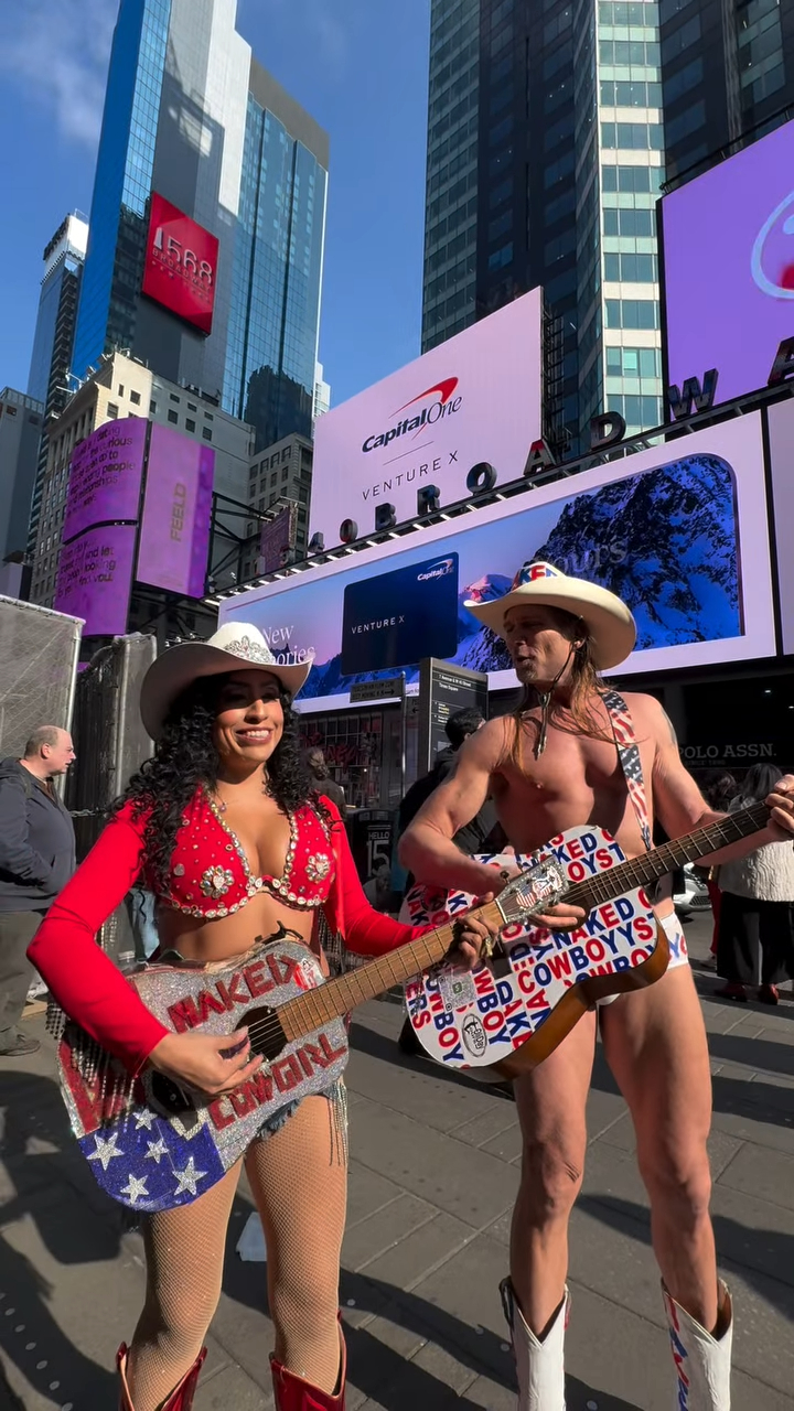The Naked Cowboy