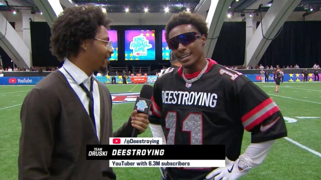 Super Bowl LX’s Creator Flag Football Game Scores 14 Million Views on YouTube | Exclusive