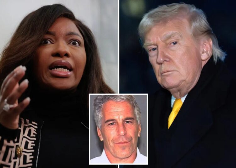 Jasmine Crockett shares vulgar 6-word message for Trump in Epstein probe