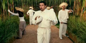 Bad Bunny’s elaborate Super Bowl halftime stage shines — but music goes down rabbit hole