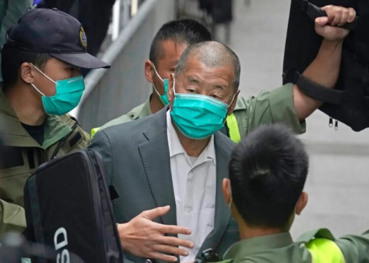 China critic and former media tycoon Jimmy Lai sentenced to 20 years in Hong Kong security case