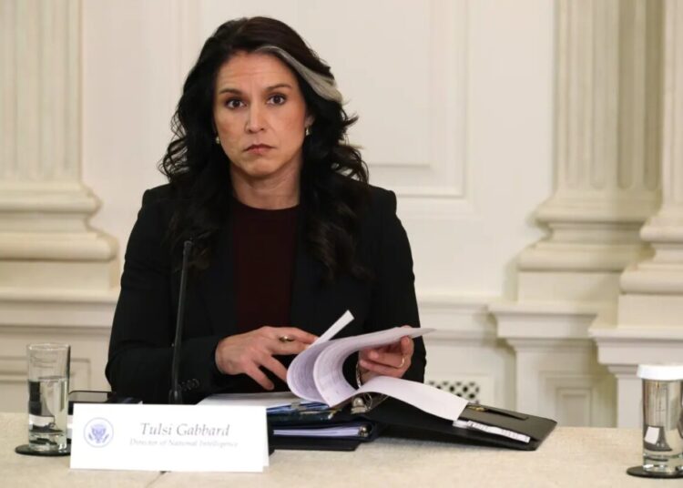 Tulsi Gabbard ends task force that aimed to reform intelligence gathering after less than a year