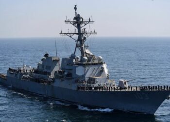 US Navy destroyer, supply ship collide in Caribbean, injuring 2 sailors