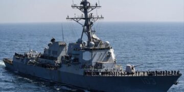 US Navy destroyer, supply ship collide in Caribbean, injuring 2 sailors