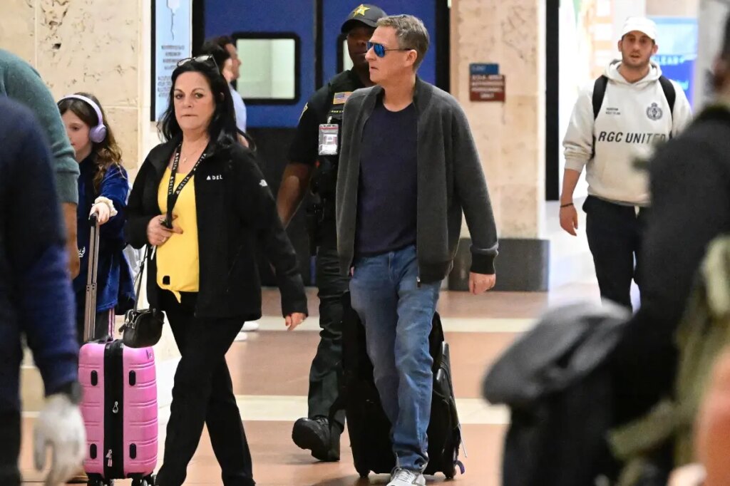 Savannah Guthrie’s husband Michael Feldman seen in public for first time since mother-in-law Nancy vanished