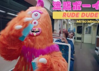 Before LADOT’s viral poop PSA, Metro had its own bizarre mascot called ‘Rude Dude’