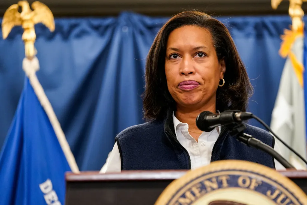 Washington, DC, Mayor Muriel Bowser during a press conference on Nov. 27, 2025.