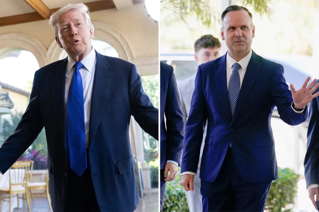 Trump praises ‘very loyal’ Dan Scavino as he arrives at Mar-a-Lago for the WH staffer’s wedding