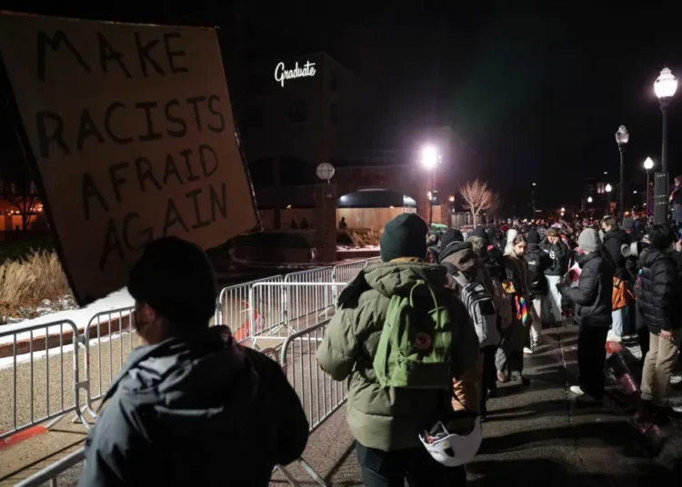 Judge slams brakes on Trump’s ‘dystopian nightmare’ to lock up refugees