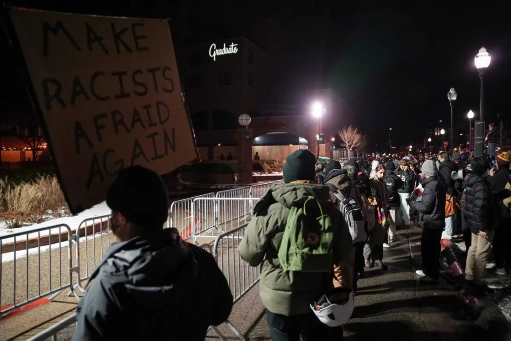 Judge slams brakes on Trump’s ‘dystopian nightmare’ to lock up refugees