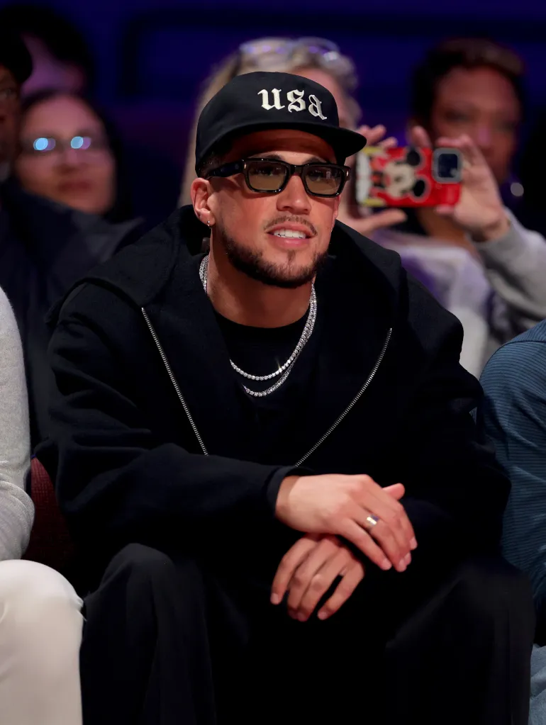 Devin Booker at the 2026 NBA All-Star Celebrity Game.