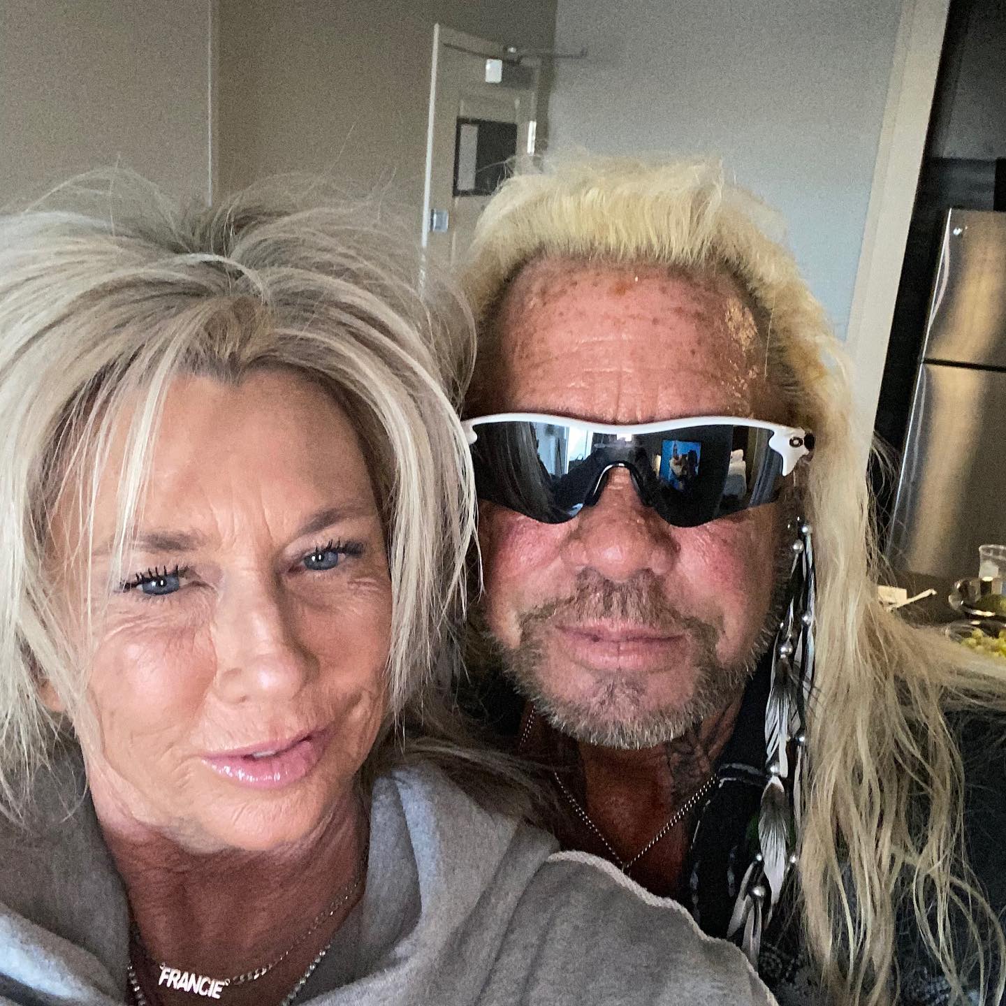 Dog the Bounty Hunter and Francie Frane.