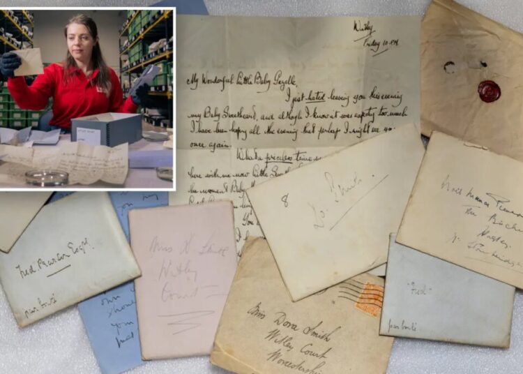 Lost love letters discovered in shoebox reveal married heiress’ forbidden, 100-year-old affair