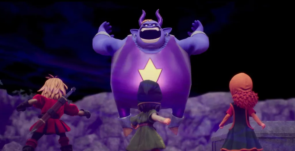 Dragon Quest VII Reimagined Combat