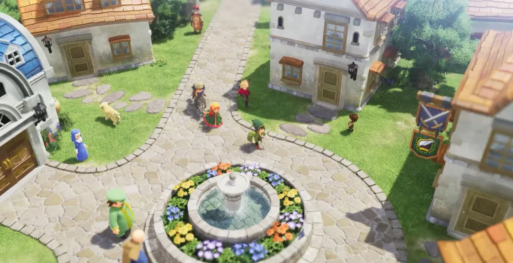 Dragon Quest VII Reimagined Graphics