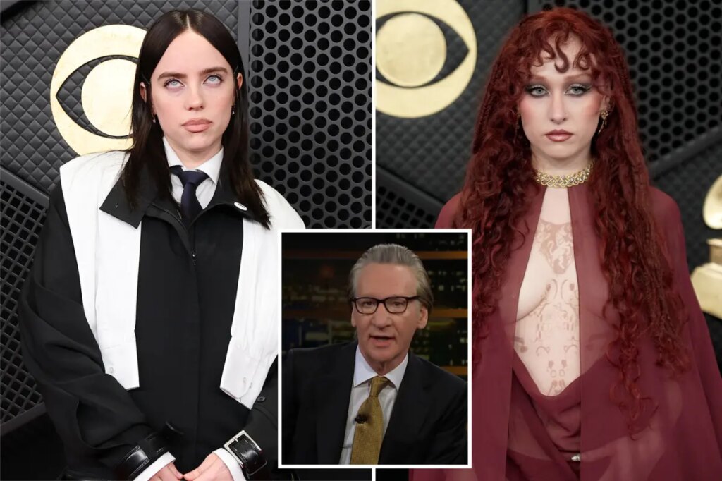 Bill Maher rips into Billie Eilish and Chappell Roan over their woke anti-ICE views