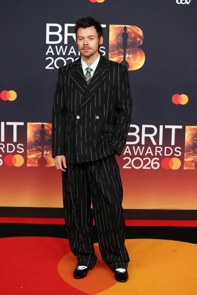 Harry Styles, Brit awards 2026 red carpet