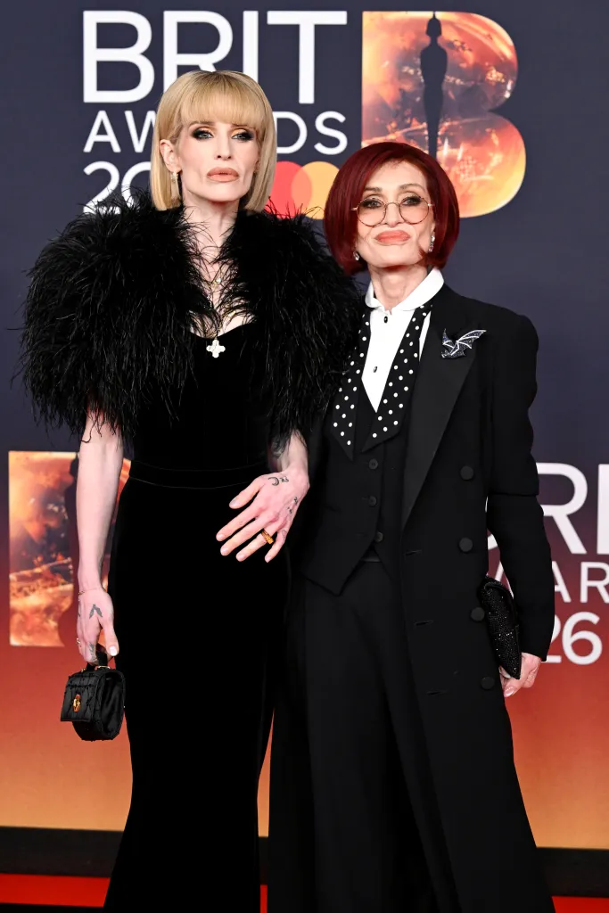 Kelly and Sharon Osbourne attend the BRIT Awards 2026.