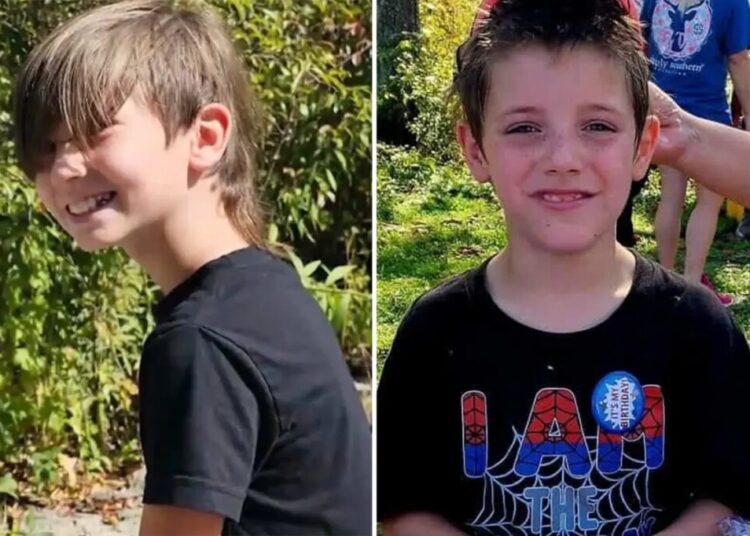 Two young boys die after falling through frozen Oklahoma creek