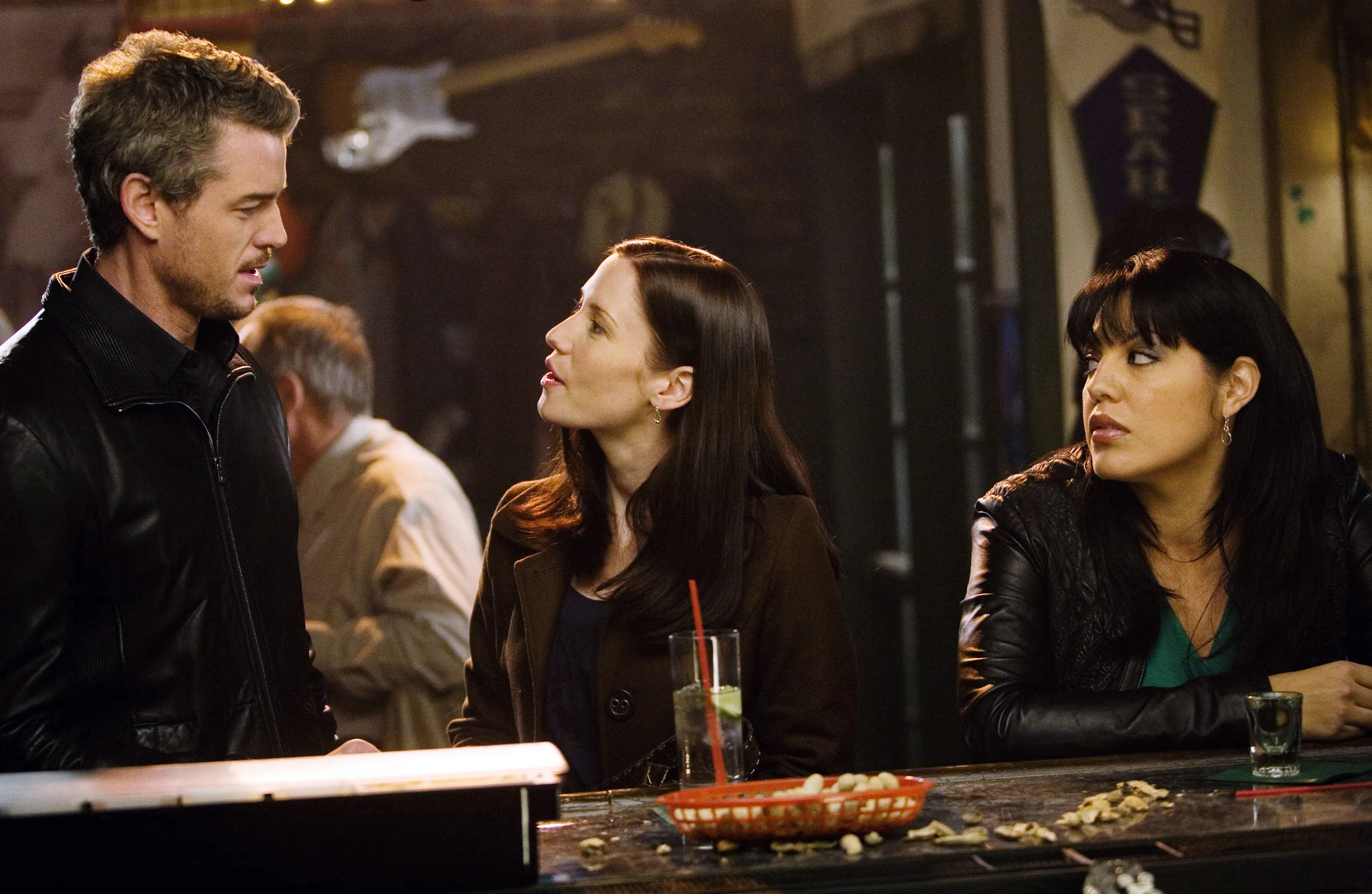 The on-screen couple, pictured on the series above, died following a tragic plane crash.