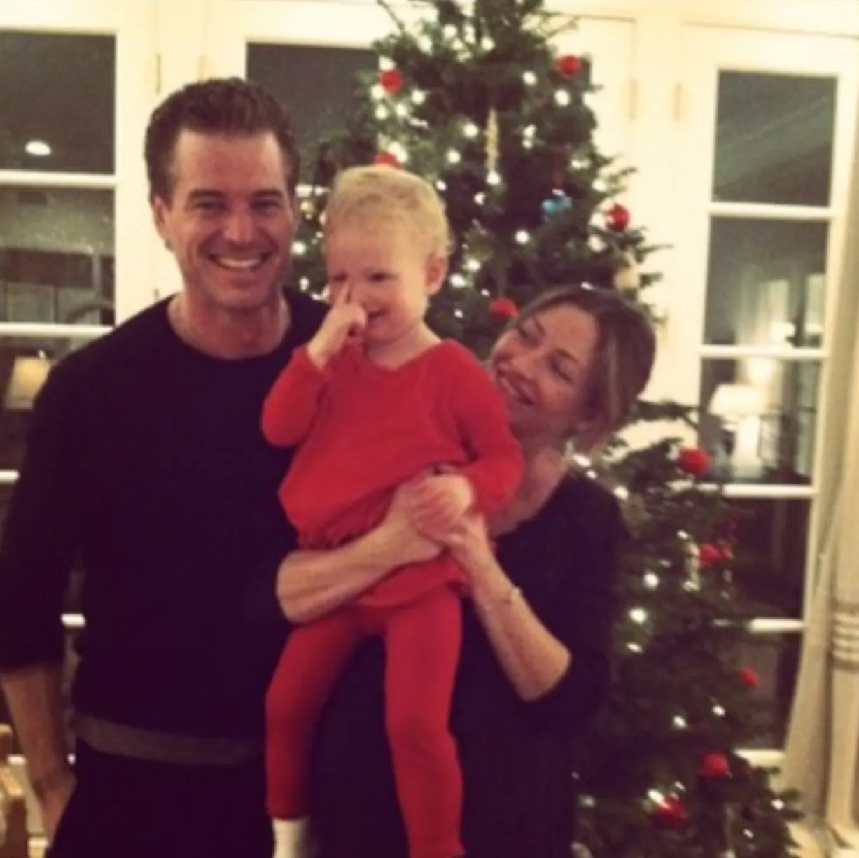 However, Dane and Gayheart, pictured here with their daughter, called off the divorce proceedings in March 2025.