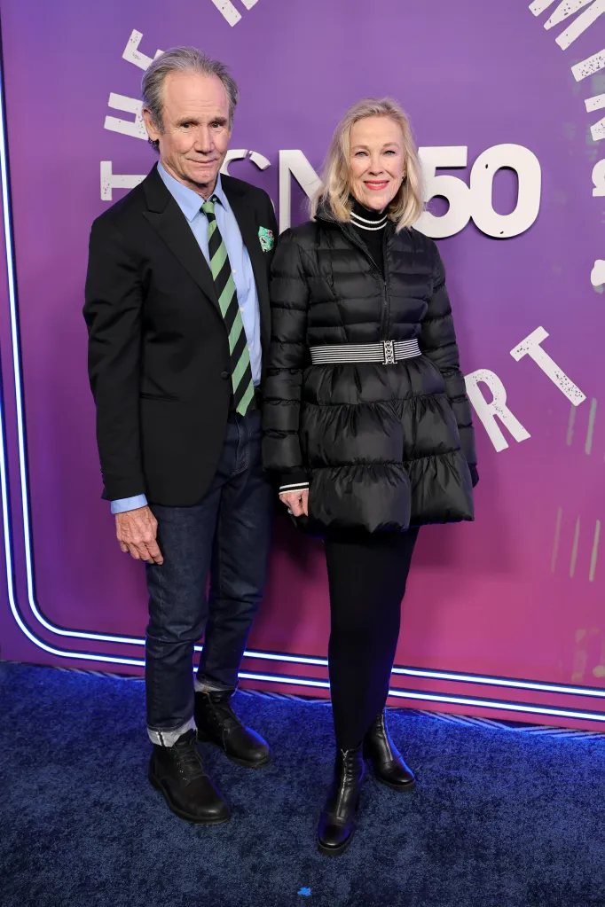 Bo Welch and Catherine O'Hara at the SNL50 Homecoming Concert.