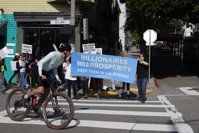Image from The March for Billionaires