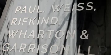 Head of white shoe law firm that caved to Trump out after Epstein revelation