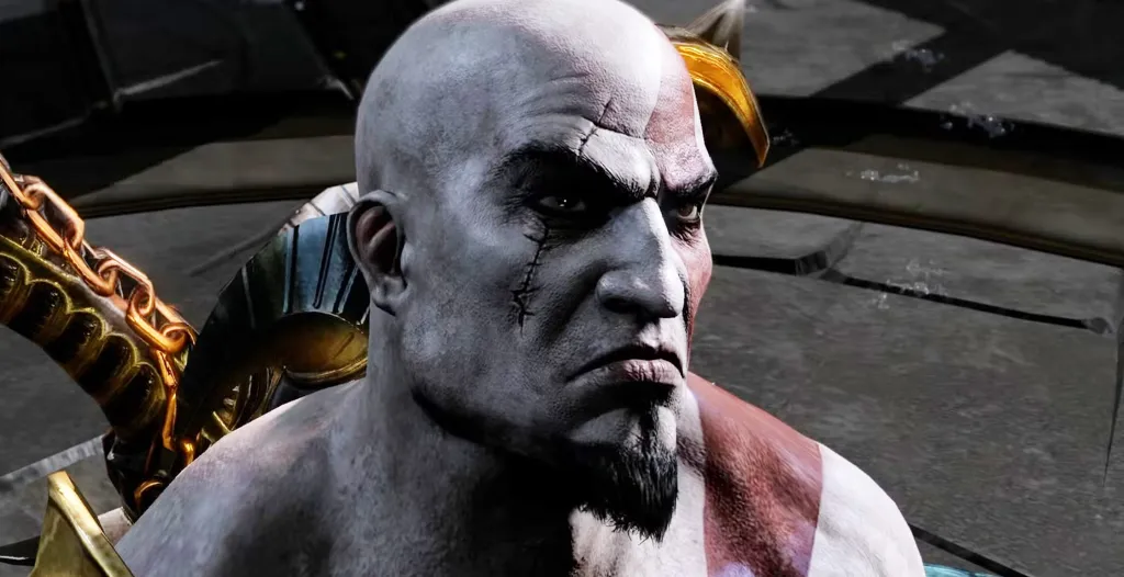 God of War Kratos Angry