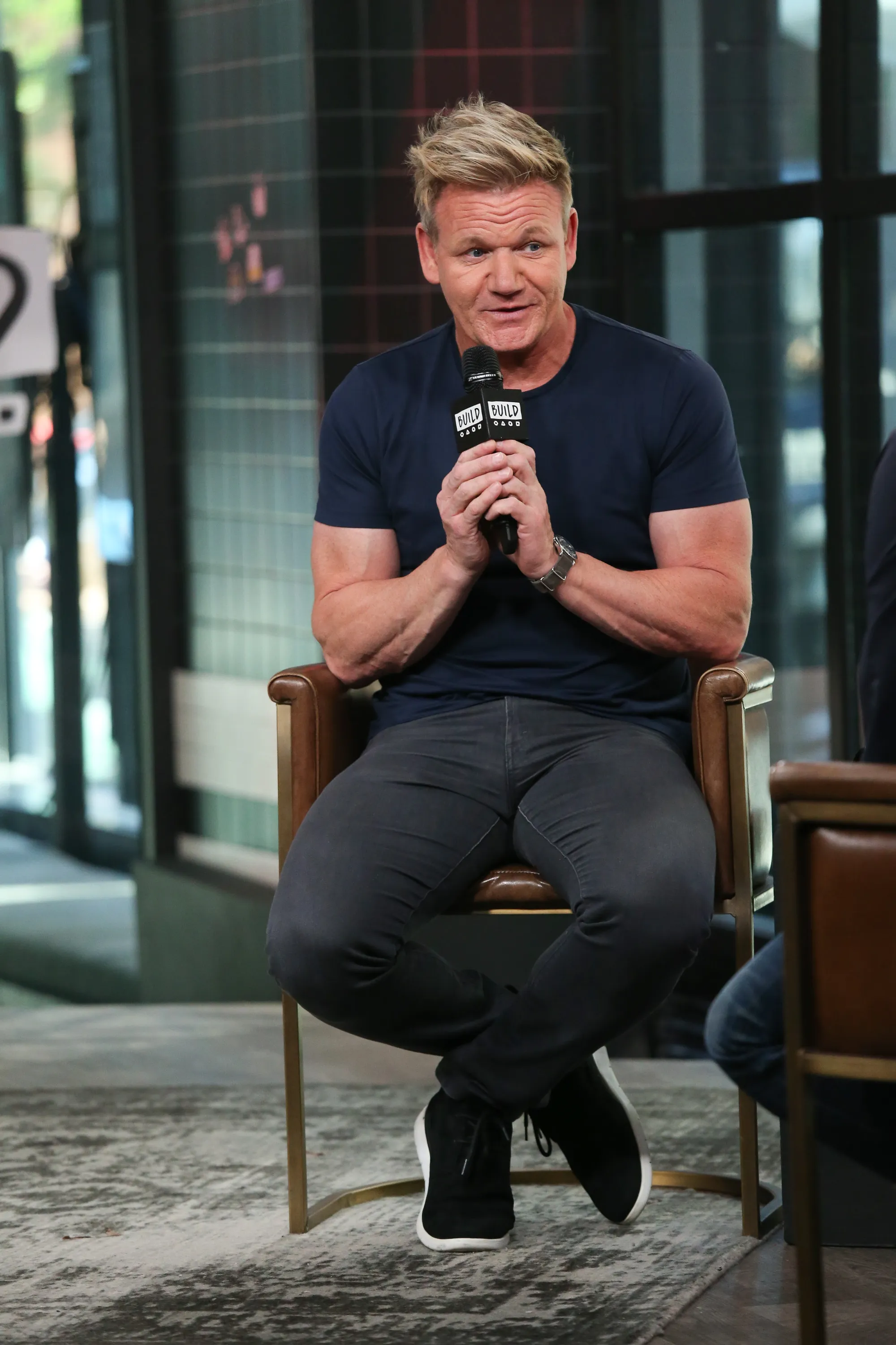 Gordon Ramsay speaking at Build Studio about