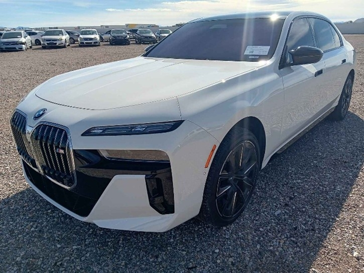 The BMW i7 Sport Utility Vehicle purchased for $195,397.59.