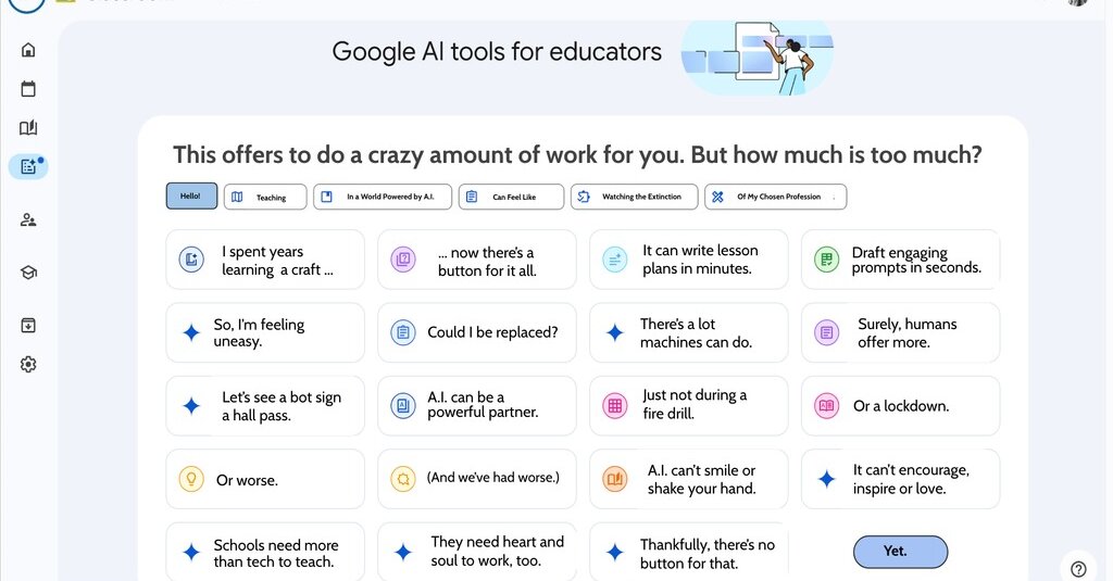 Adapting to a New World: Teachers on How A.I. Is Reshaping the Classroom