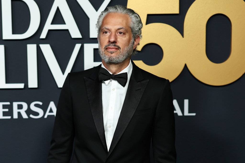 Guy Oseary attending the SNL50 Anniversary Special.