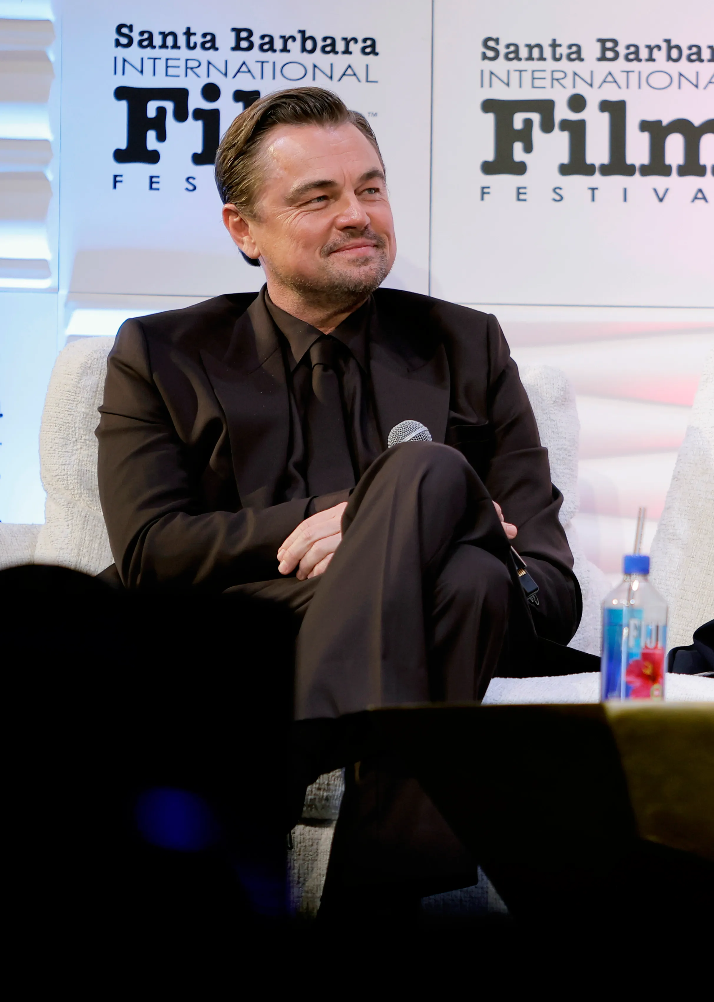 Leonardo DiCaprio, pictured on Feb. 9 in Santa Barbara, is missing the Actor Awards on Sunday.