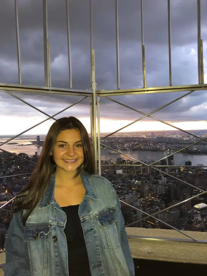 Laken Riley poses for a photo in New York.