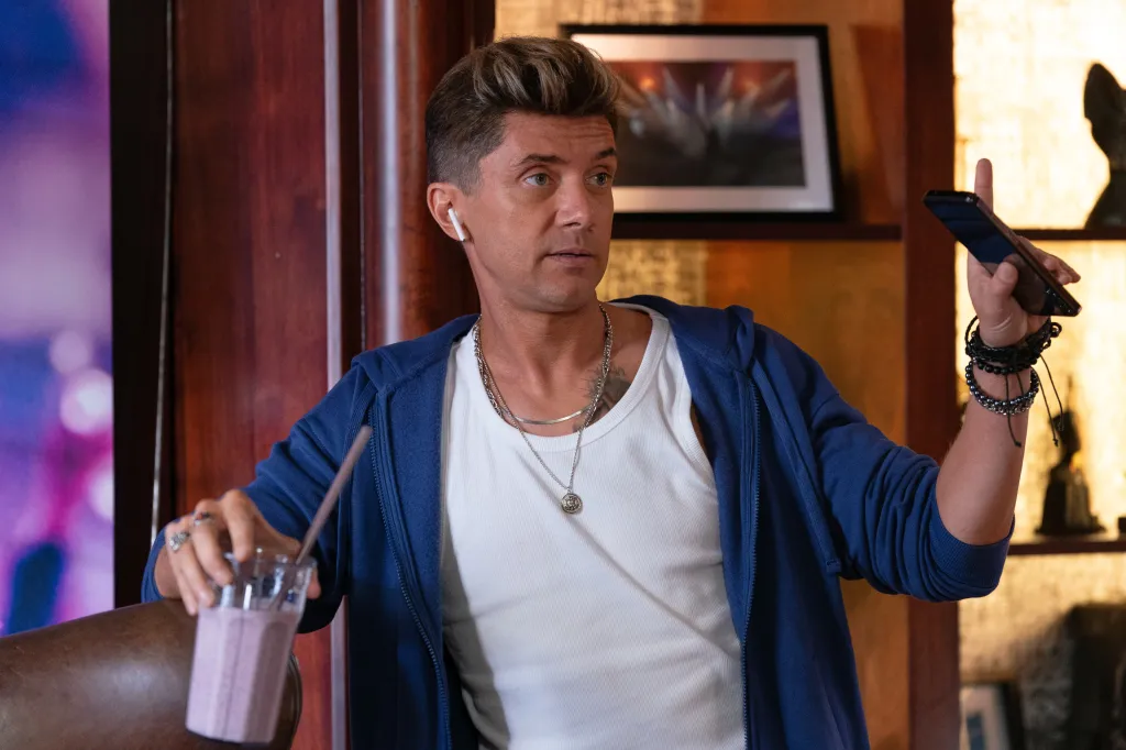 Topher Grace in a scene from 