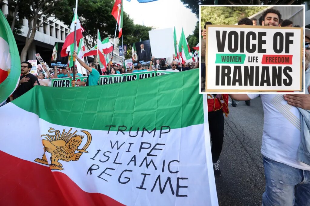 Thousands expected to flood downtown LA for Iranian ‘Global Day of Action’ protest at City Hall