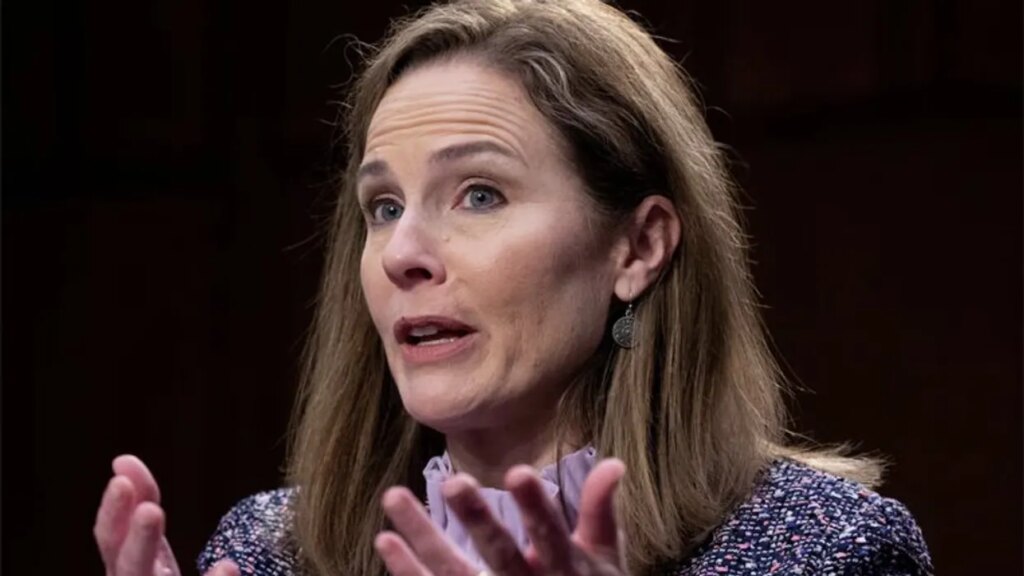 MAGA piles on Amy Coney Barrett as Trump slams Supreme Court justices to their faces