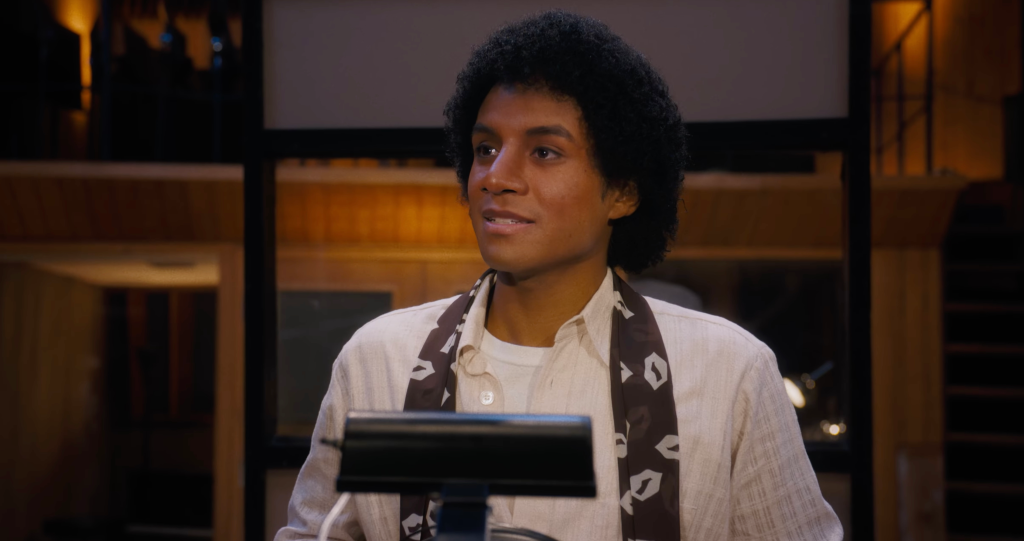 Jaafar Jackson as Michael Jackson from the 