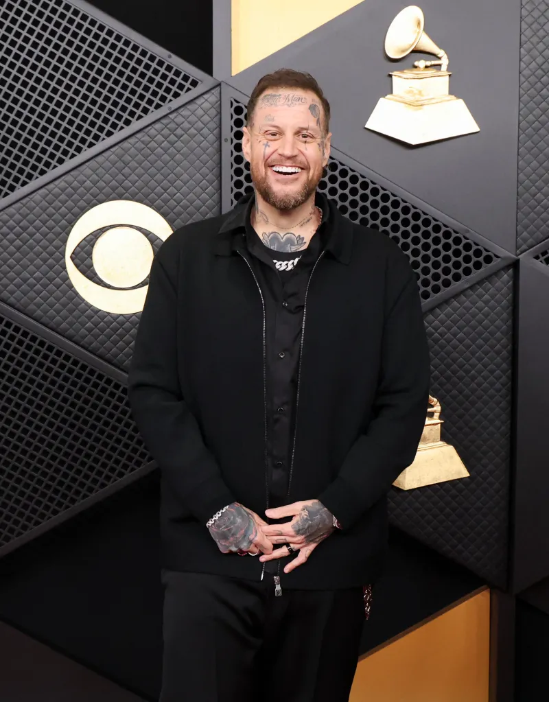 Jelly Roll poses at the 68th Annual Grammy Awards.