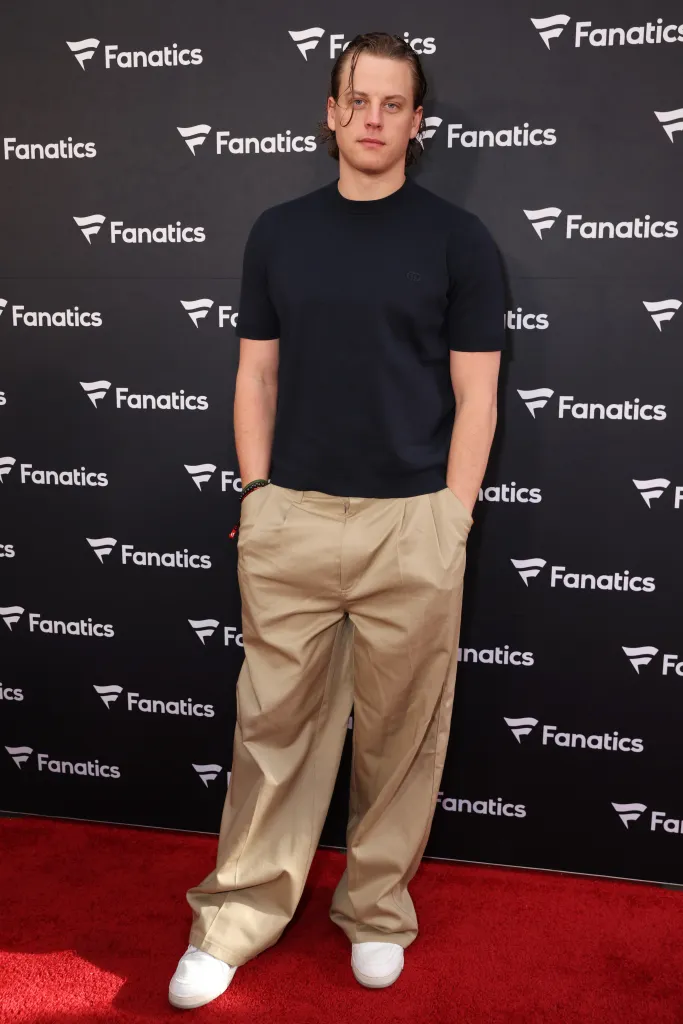 Joe Burrow at the 2026 Fanatics Super Bowl Party.