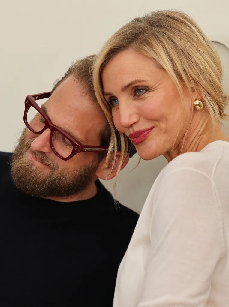 Jonah Hill and Cameron Diaz attend the Apple TV Press Day in Santa Monica.