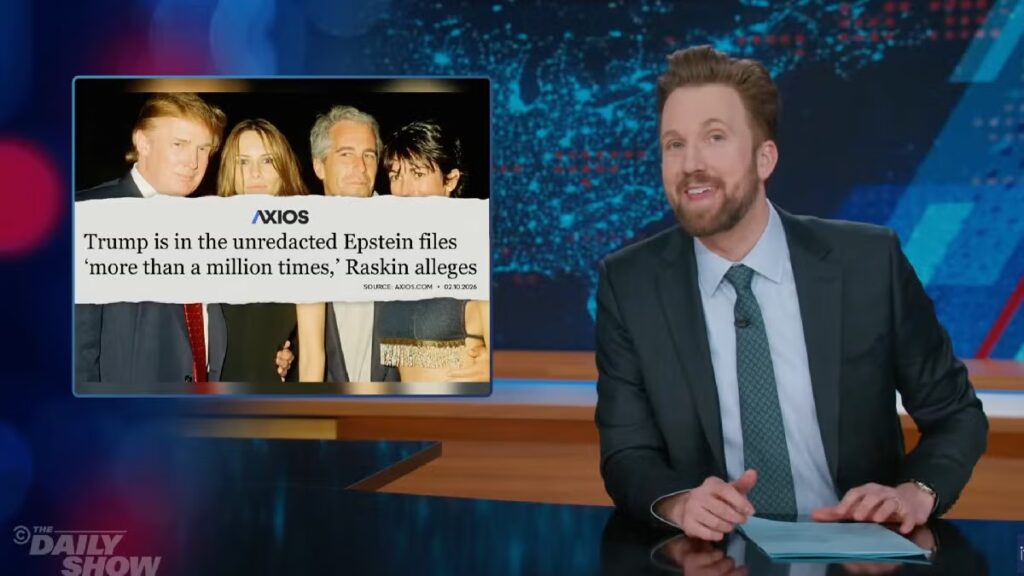 ‘The Daily Show’: Jordan Klepper Wonders Why They’re Called the Epstein Files After Trump’s Name Appears ‘More Than a Million Times’
