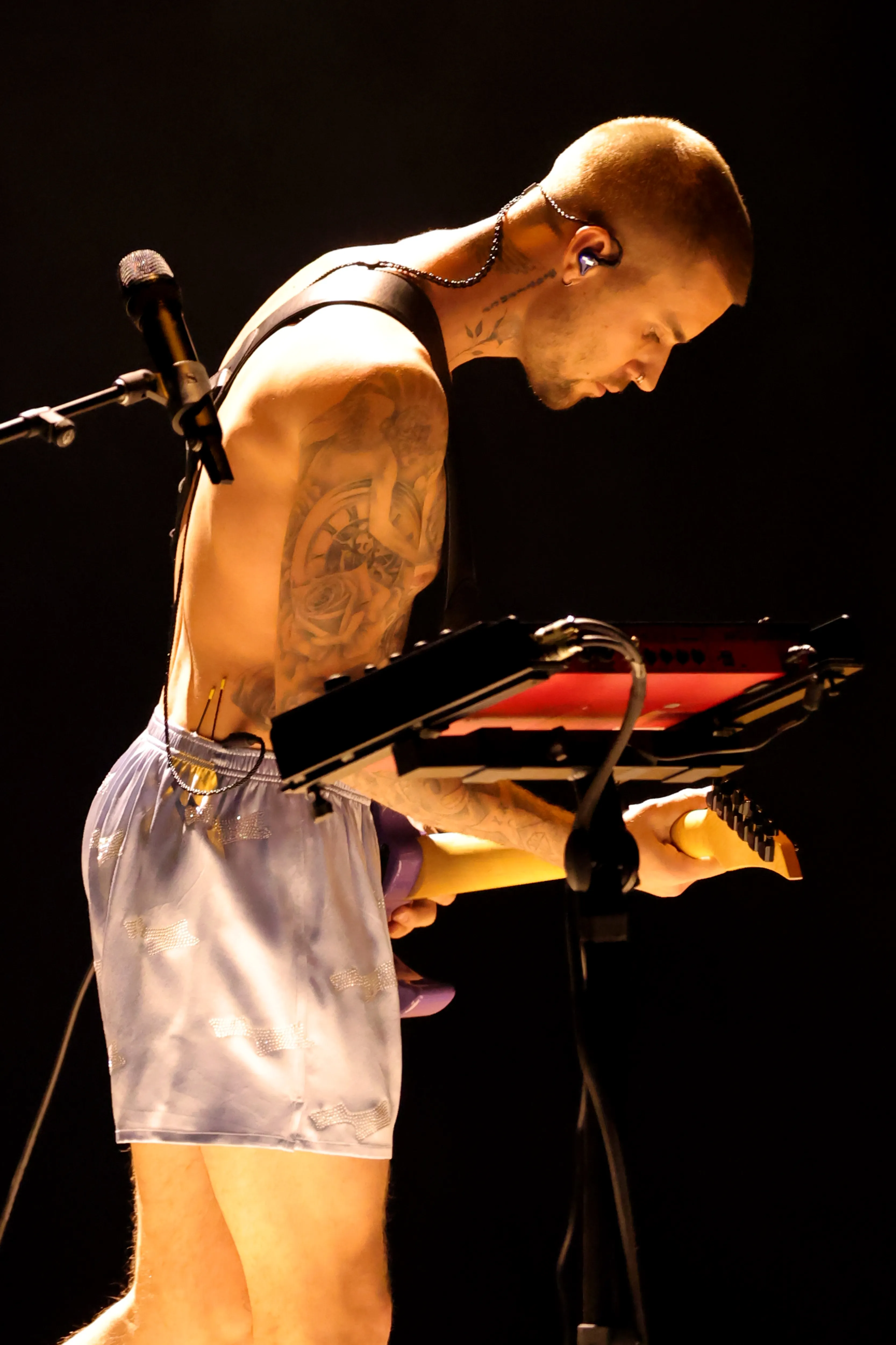 Justin Bieber performs onstage at the 68th GRAMMY Awards.