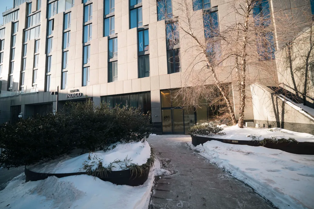 The residential apartments at 491 Keap St in Brooklyn have gone weeks without hot water and days without heat in the winter months. 