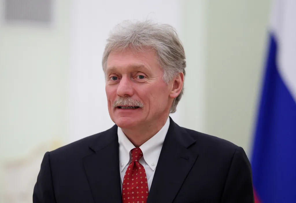 Kremlin spokesman Dmitry Peskov.