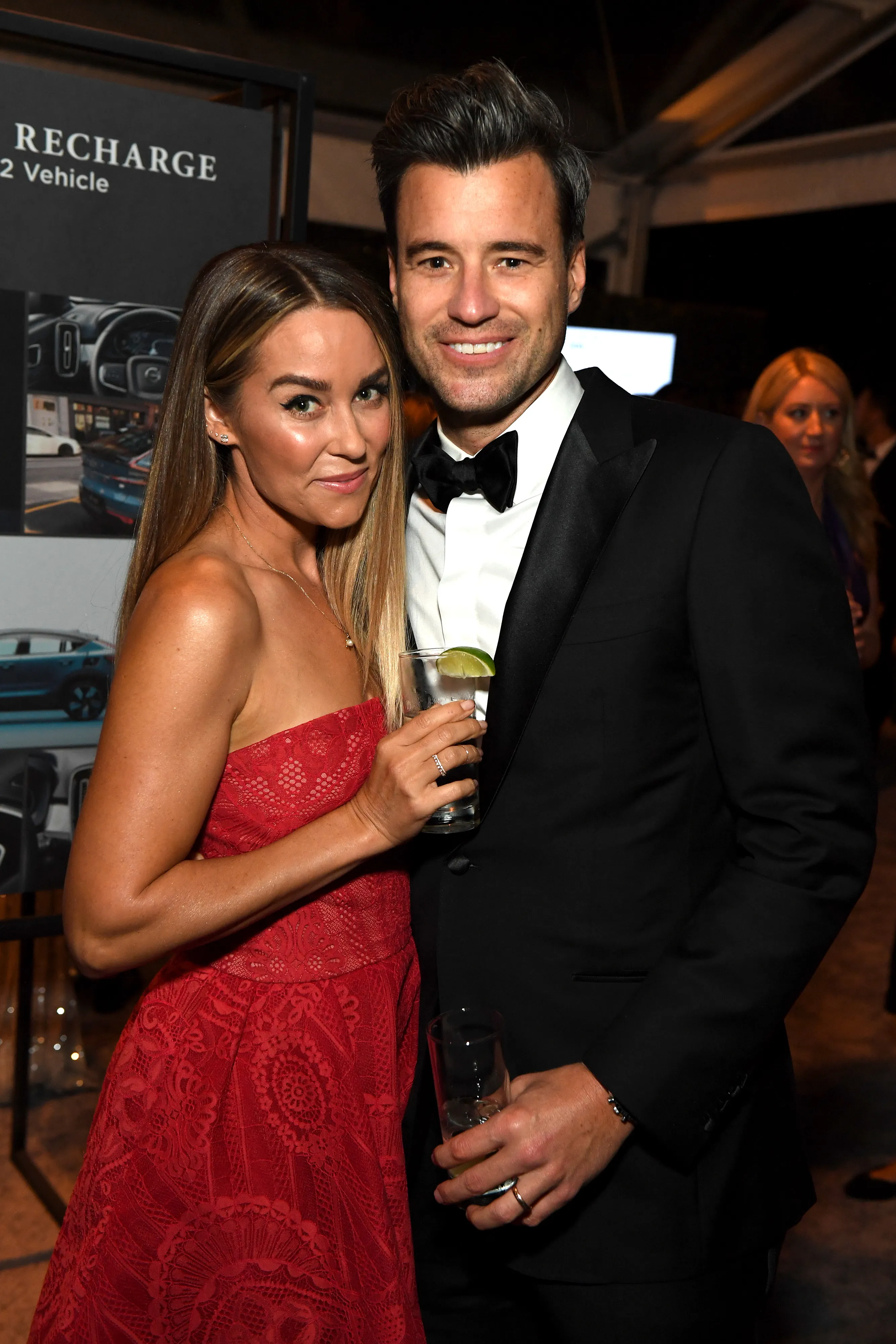 Lauren Conrad and William Tell at the Baby2Baby 10-Year Gala.