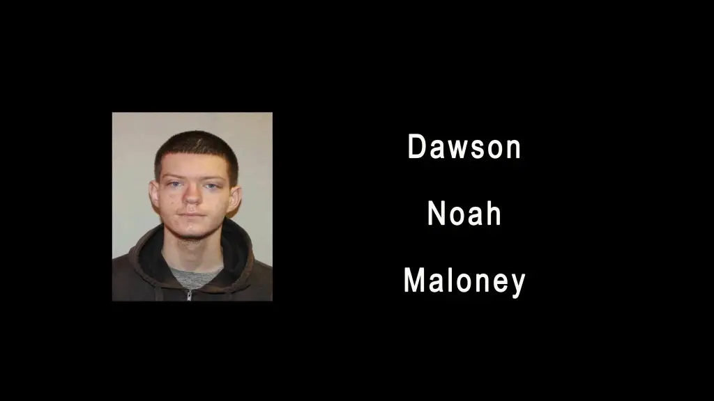 Mugshot of Dawson Noah Maloney, a terrorism suspect in Las Vegas.